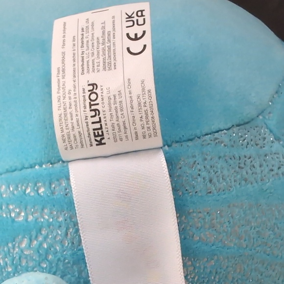 Squishmallows Lamar the Blue Whale Shark Plush Kellytoy. - Picture 7 of 8